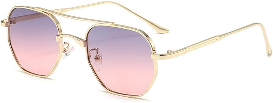 Солнцезащитные очки UV400 с двойной перемычкой и металлическим градиентом, подходят для женщин и мужчин, для бега и занятий спортом на открытом воздухе UYPTK, Gray Pink Gradient
Солнцезащитные очки UV400 с двойной перемычкой и металлическим градиентом, подходят для женщин и мужчин, для бега и занятий спортом на открытом воздухе UYPTK, Gray Pink Gradient