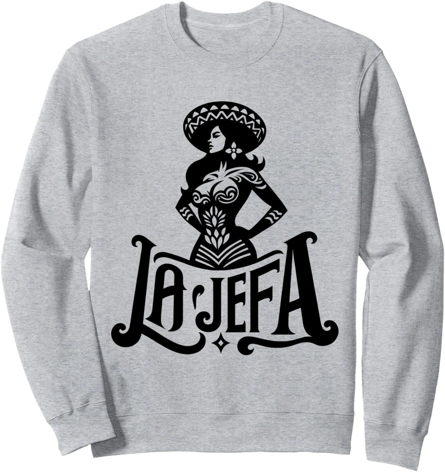 Толстовка La Jefa The Boss (на испанском) - забавная мексиканская цитата The Boss Funny Shop, серый
Толстовка La Jefa The Boss (на испанском) - забавная мексиканская цитата The Boss Funny Shop, серый