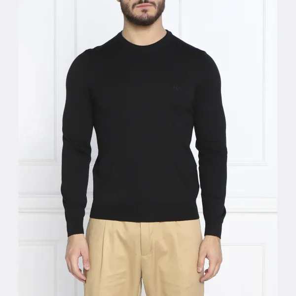 Свитер обычного кроя на пуговицах Boss, черный
Свитер обычного кроя на пуговицах Boss, черный