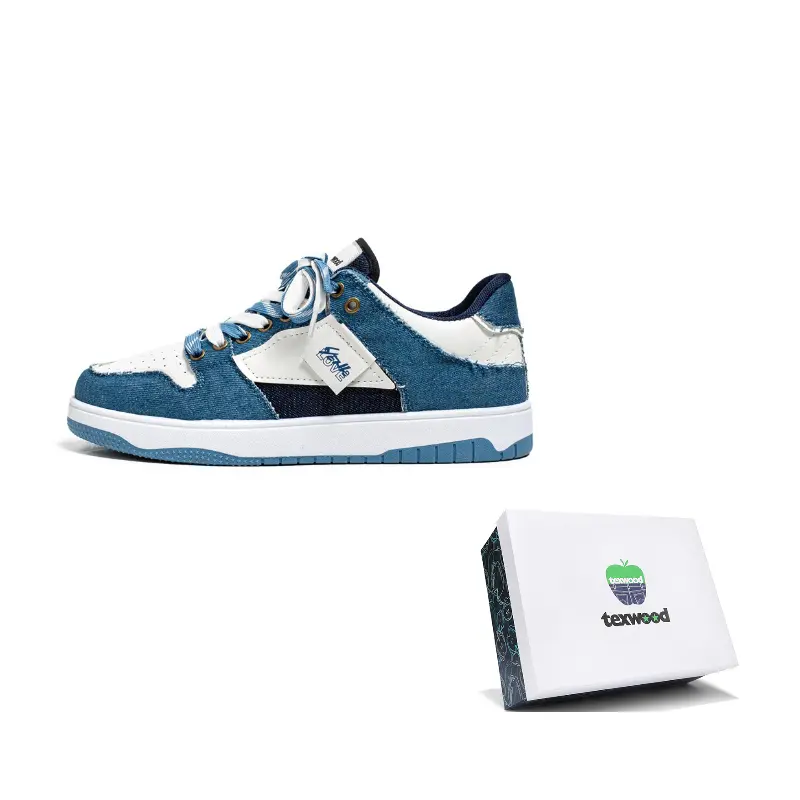 TEXWOOD Ударопрочные, сбалансированные и легкие мужские скейтерские кроссовки лоу-топ деним блю, цвет Denim Blue
TEXWOOD Ударопрочные, сбалансированные и легкие мужские скейтерские кроссовки лоу-топ деним блю, цвет Denim Blue