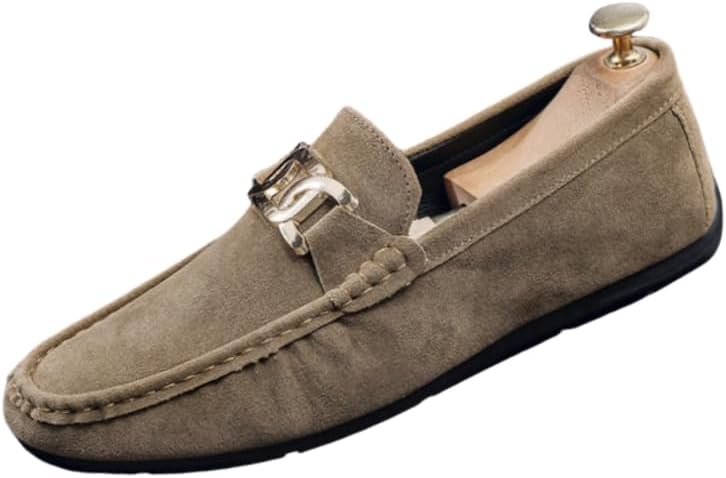 Мужские модные туфли Lefer с резиновой подошвой, однотонные повседневные туфли, подходят для всех сезонов или ежедневной носки Hoalox, хаки
Мужские модные туфли Lefer с резиновой подошвой, однотонные повседневные туфли, подходят для всех сезонов или ежедневной носки Hoalox, хаки