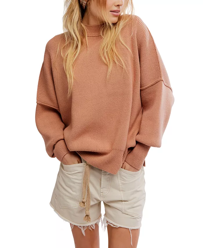 Легкая туника-свитер Easy Street Free People, загар/бежевый
Легкая туника-свитер Easy Street Free People, загар/бежевый