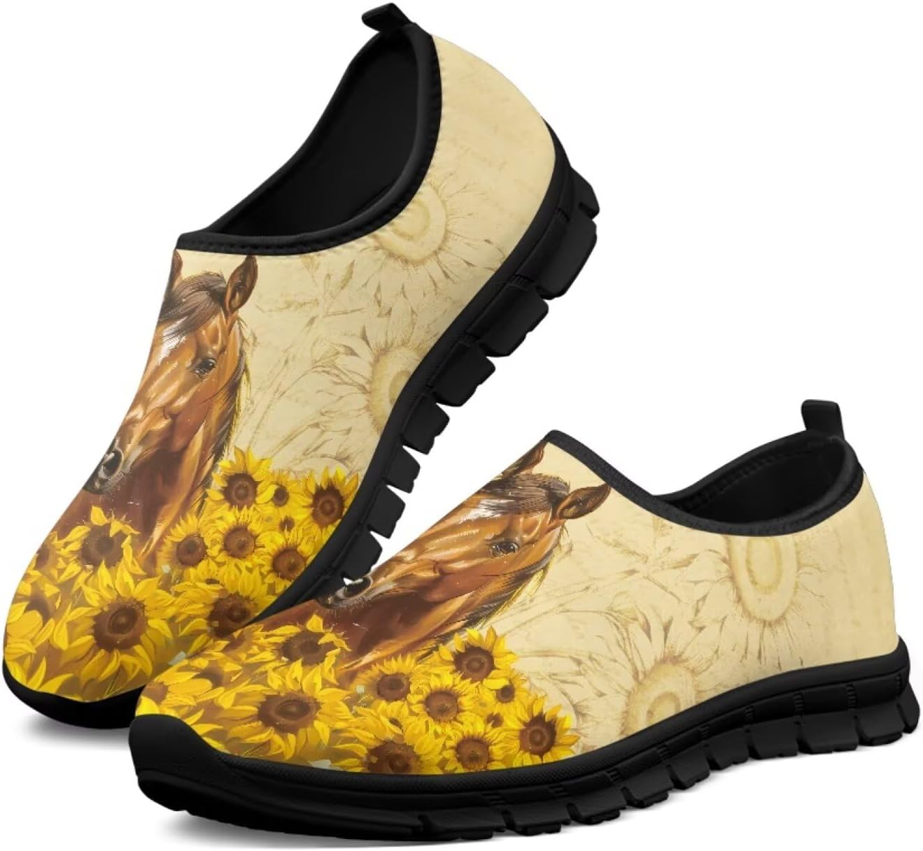 Мужские слипоны-лоферы без шнурков с 3D-принтом Hsaiyjsp, Horse Sunflowers
Мужские слипоны-лоферы без шнурков с 3D-принтом Hsaiyjsp, Horse Sunflowers