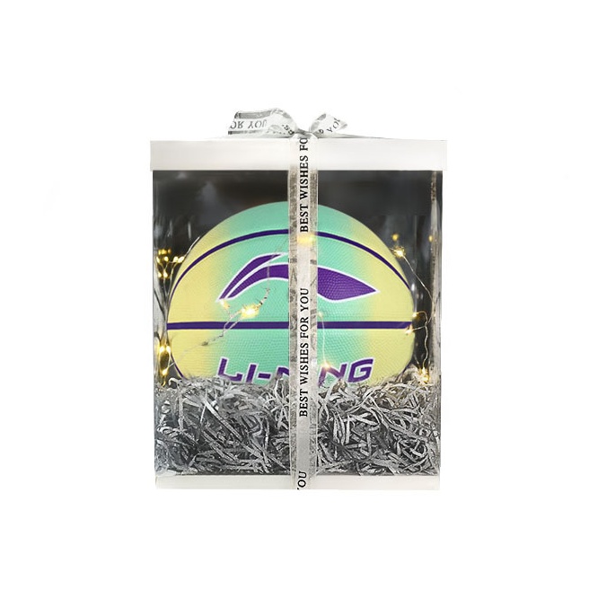 LINING Резиновый баскетбольный мяч yellow green размер 7 тренировочный unisex
LINING Резиновый баскетбольный мяч yellow green размер 7 тренировочный unisex