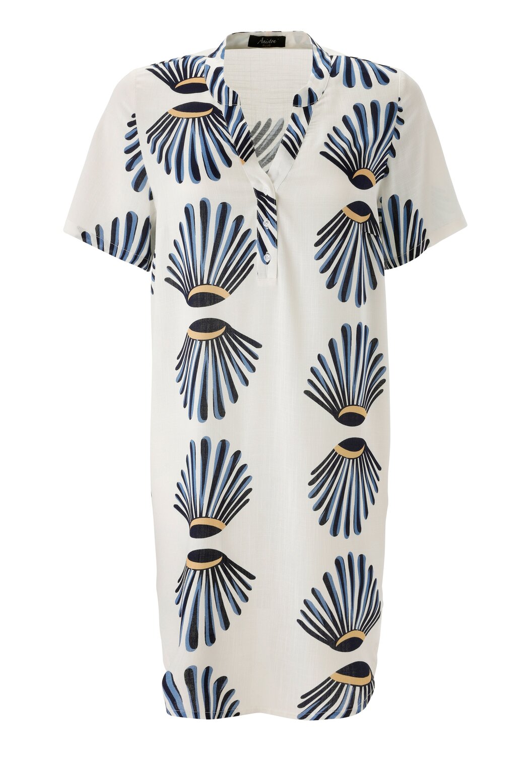 Aniston Платье-рубашка в белом цвете
Aniston Платье-рубашка в белом цвете