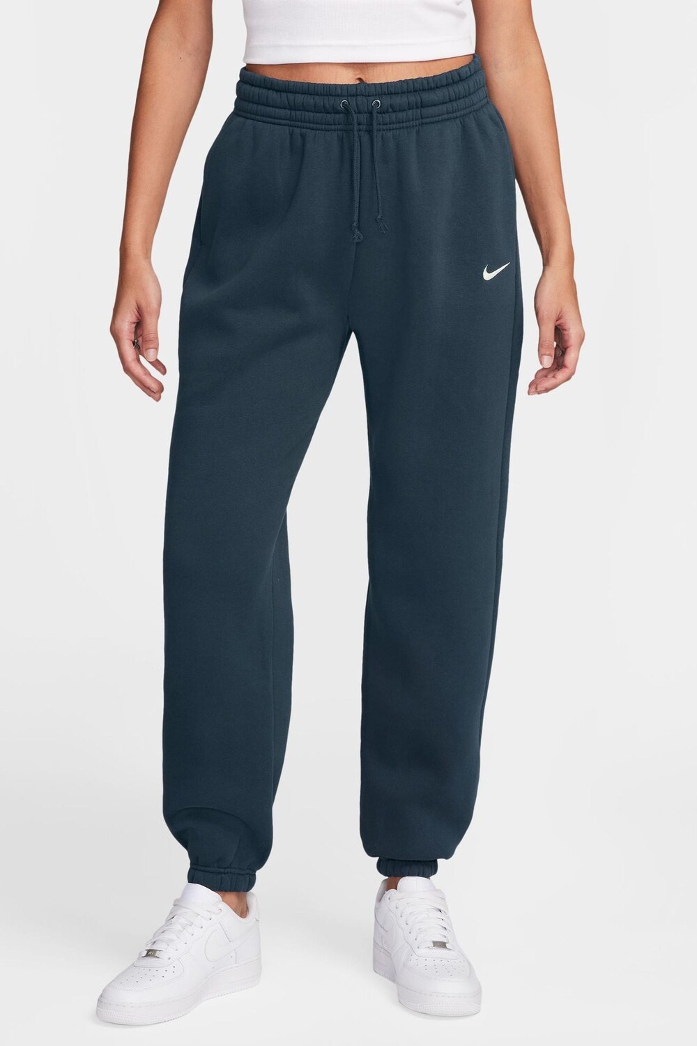 Джоггеры Phoenix из флиса с высокой талией оверсайз Nike, синий
Джоггеры Phoenix из флиса с высокой талией оверсайз Nike, синий