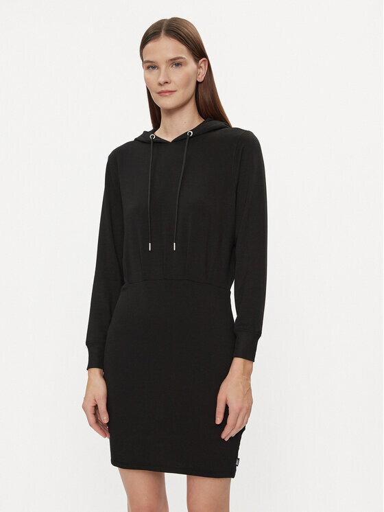 Трикотажное платье свободного кроя Dkny Sport, черный
Трикотажное платье свободного кроя Dkny Sport, черный