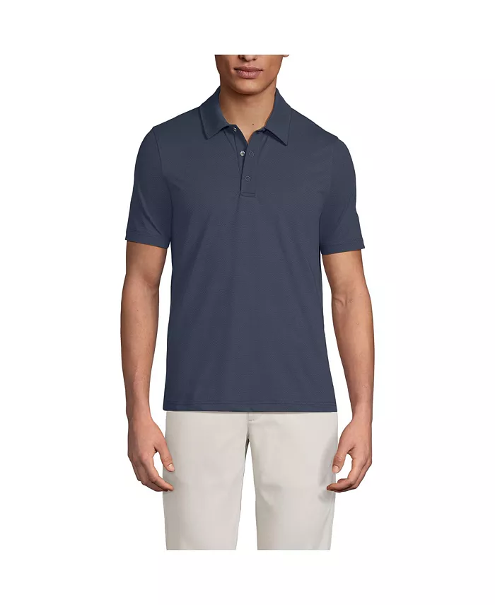 Мужская поло с коротким рукавом и кнопками Performance Snap Lands' End, синий
Мужская поло с коротким рукавом и кнопками Performance Snap Lands' End, синий