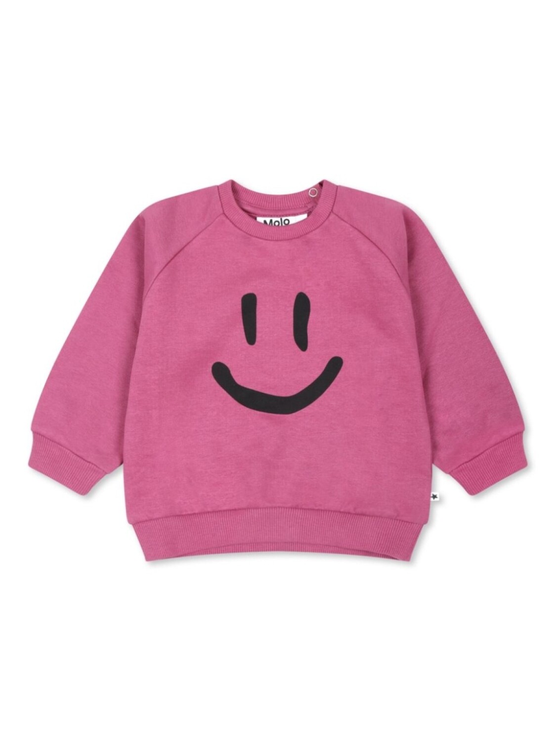 Molo толстовка из органического хлопка с изображением смайлика, розовый
Molo толстовка из органического хлопка с изображением смайлика, розовый