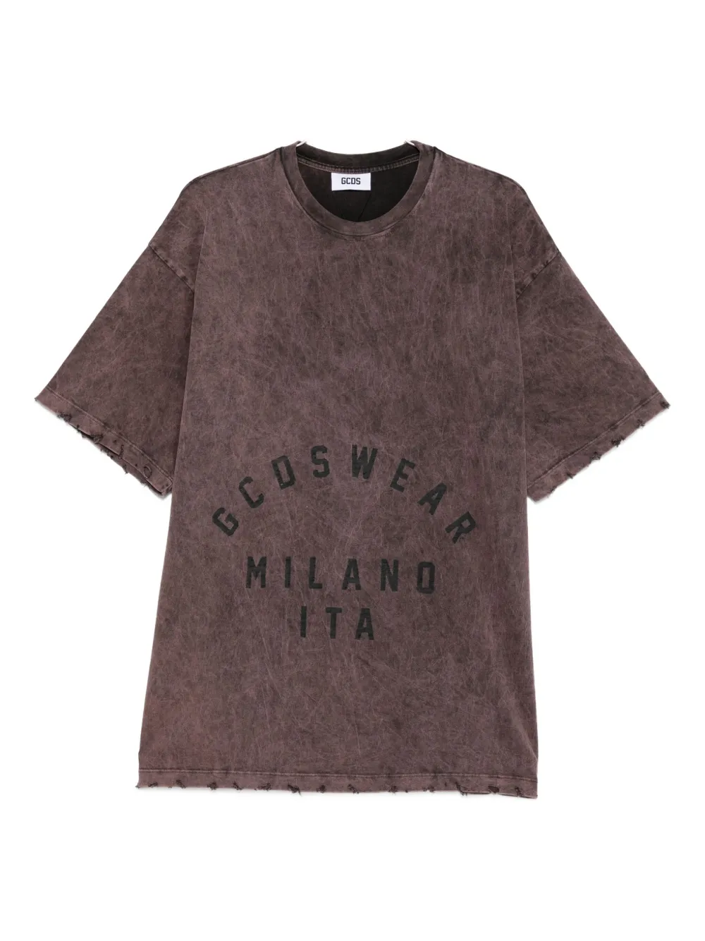 Футболка с принтом и эффектом потертости GCDS, красный
Футболка с принтом и эффектом потертости GCDS, красный