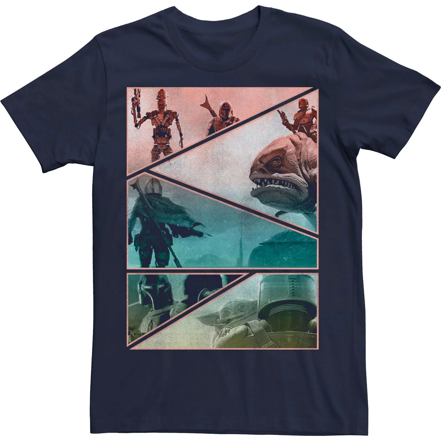 Мужская футболка Mandalorian со вставками из «Звездных войн» Licensed Character
Мужская футболка Mandalorian со вставками из «Звездных войн» Licensed Character