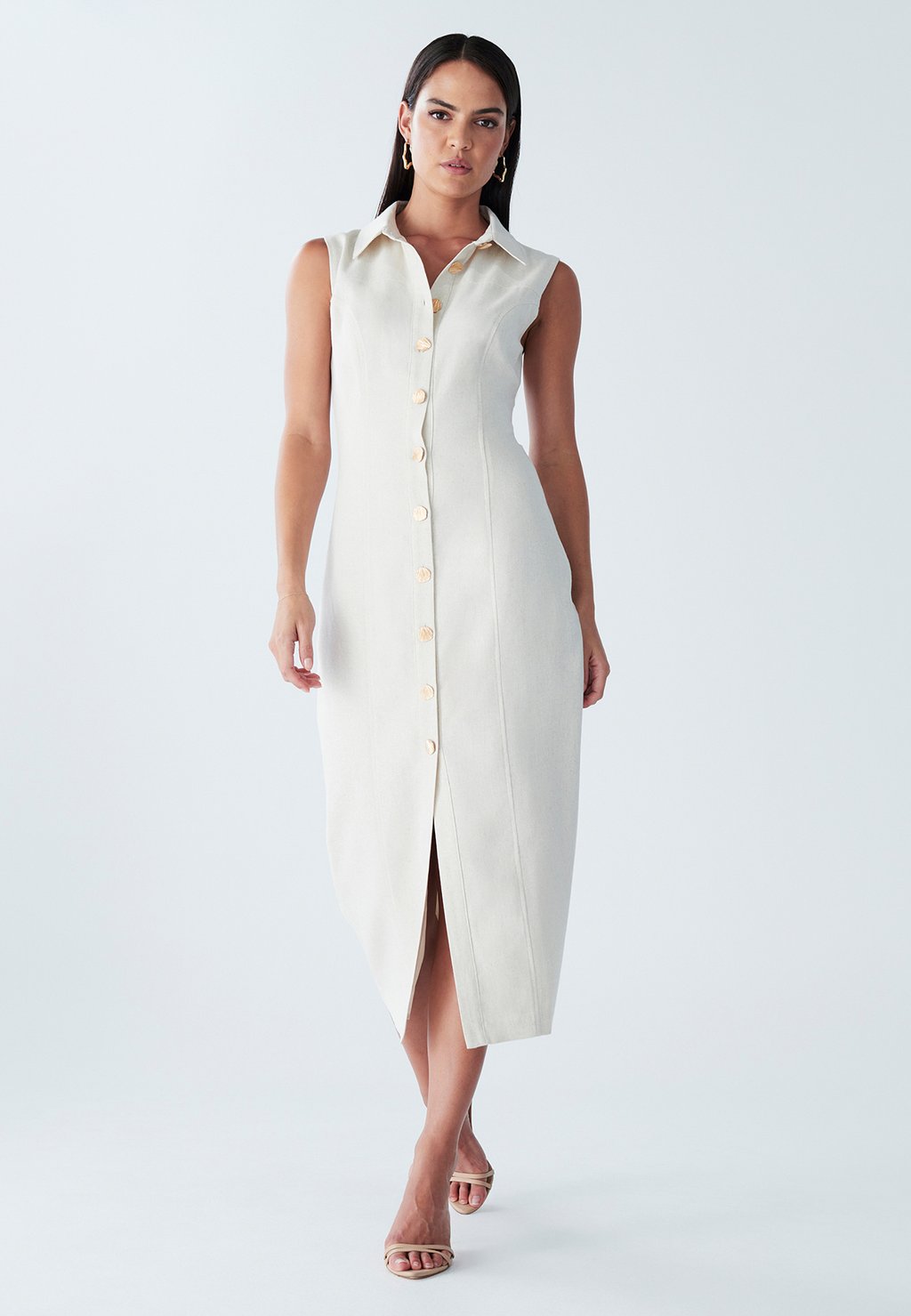 Платье-рубашка BWLDR, белый
Платье-рубашка BWLDR, белый