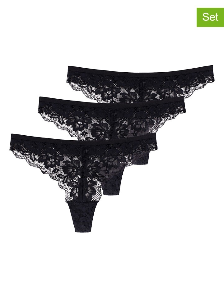 Стринги Dorina 3er-Set: Strings Myla, черный
Стринги Dorina 3er-Set: Strings Myla, черный