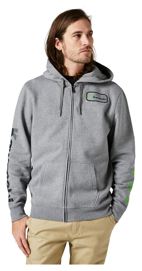 Худи Kawasaki Kawi на молнии Fox, серый
Худи Kawasaki Kawi на молнии Fox, серый