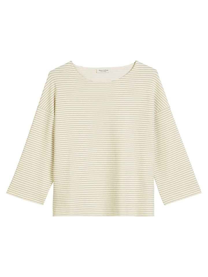 Рубашка с длинным рукавом Marc O'Polo, белый/зеленый
Рубашка с длинным рукавом Marc O'Polo, белый/зеленый