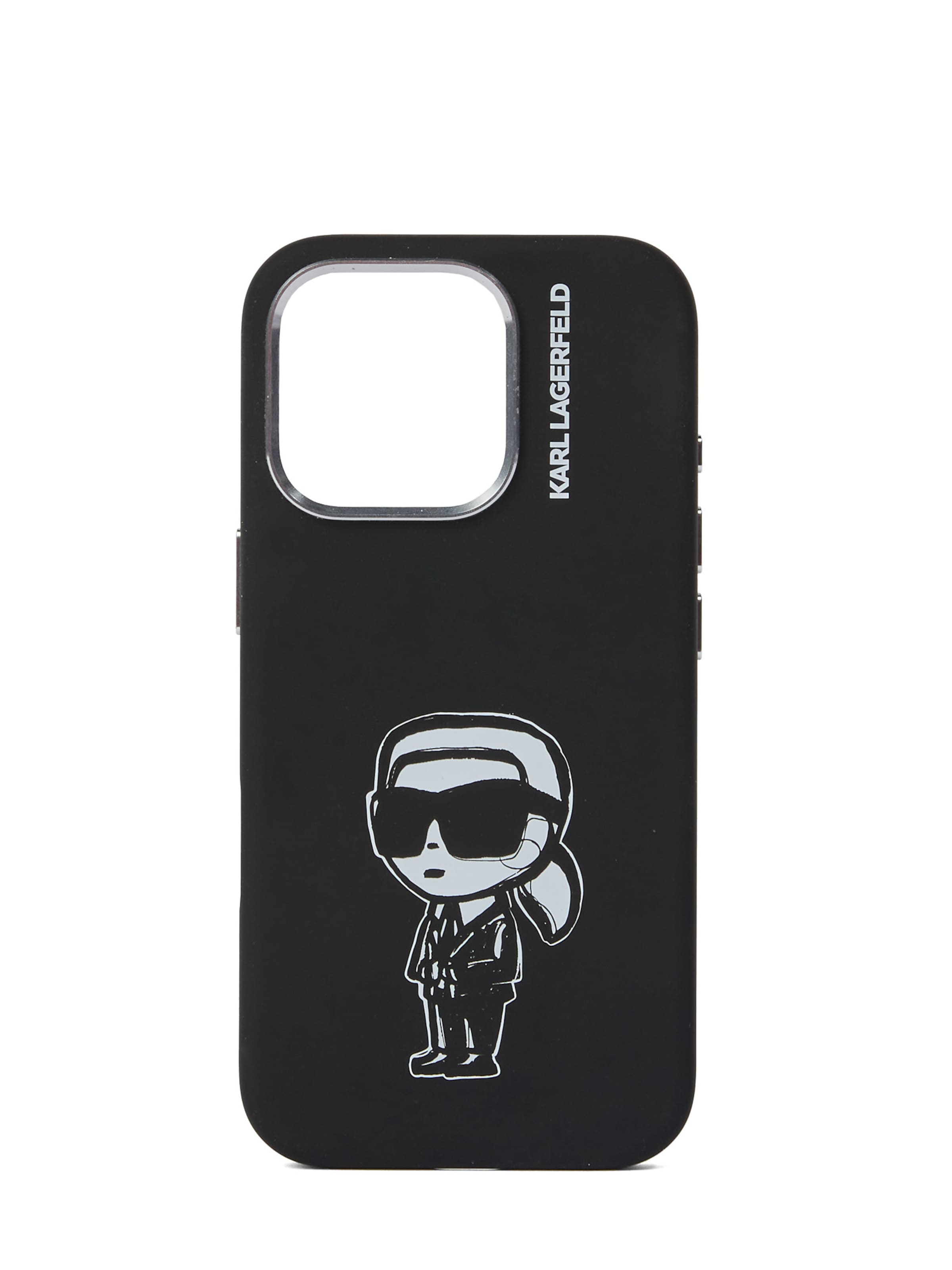 Karl Lagerfeld Чехол для смартфона 'iPhone 16 Pro' в черном цвете
Karl Lagerfeld Чехол для смартфона 'iPhone 16 Pro' в черном цвете