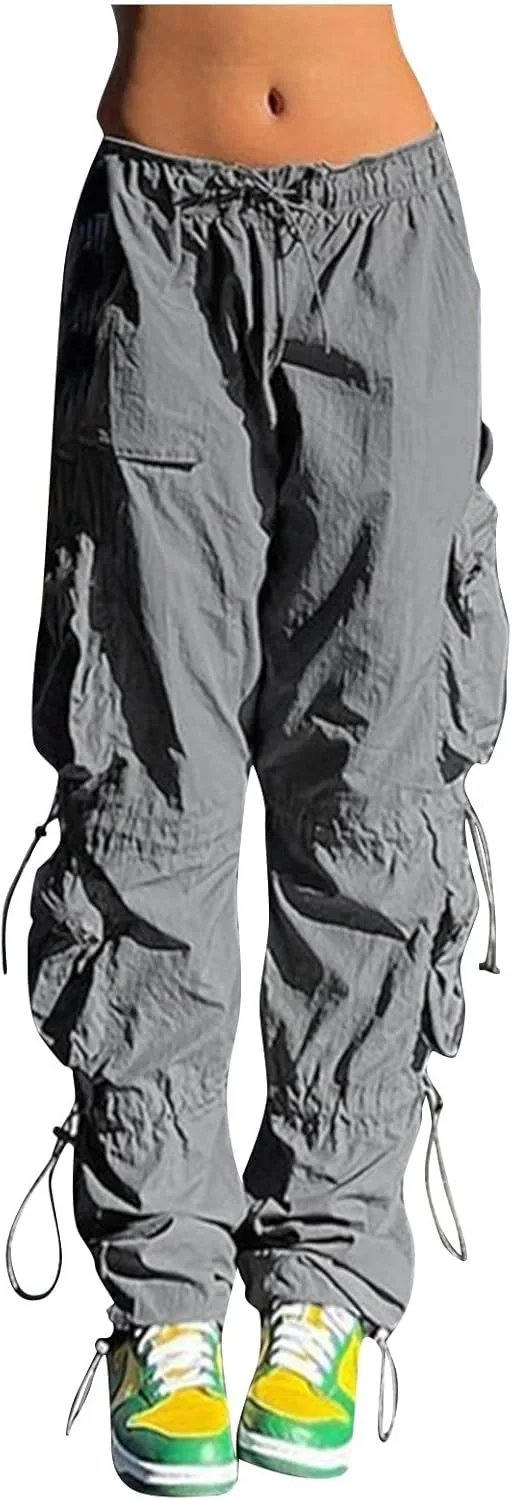 Женские карго джинсы с высокой талией и свободным кроем HOLATOK
Женские карго джинсы с высокой талией и свободным кроем HOLATOK