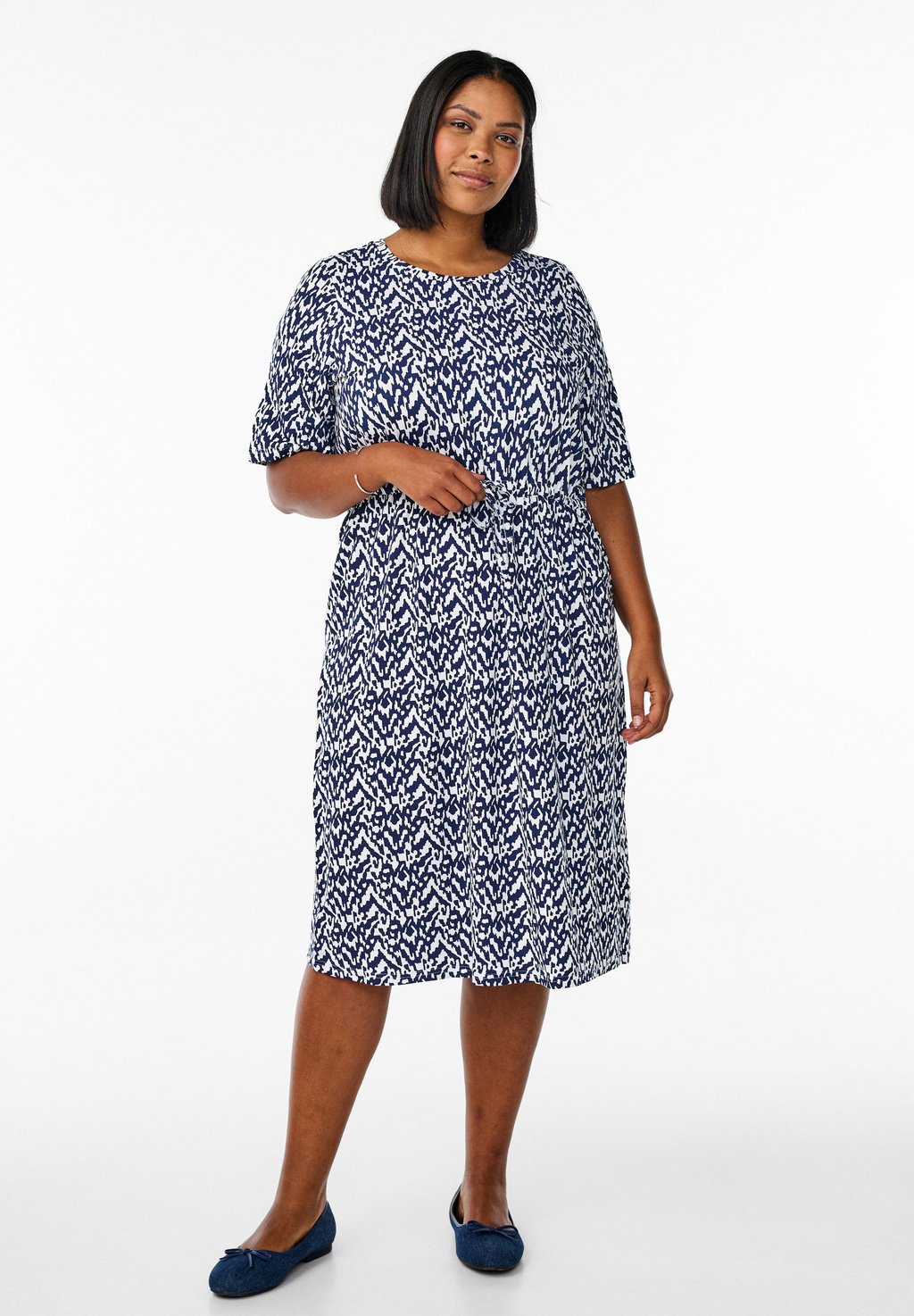 Платье из джерси Zizzi, темно-синий
Платье из джерси Zizzi, темно-синий