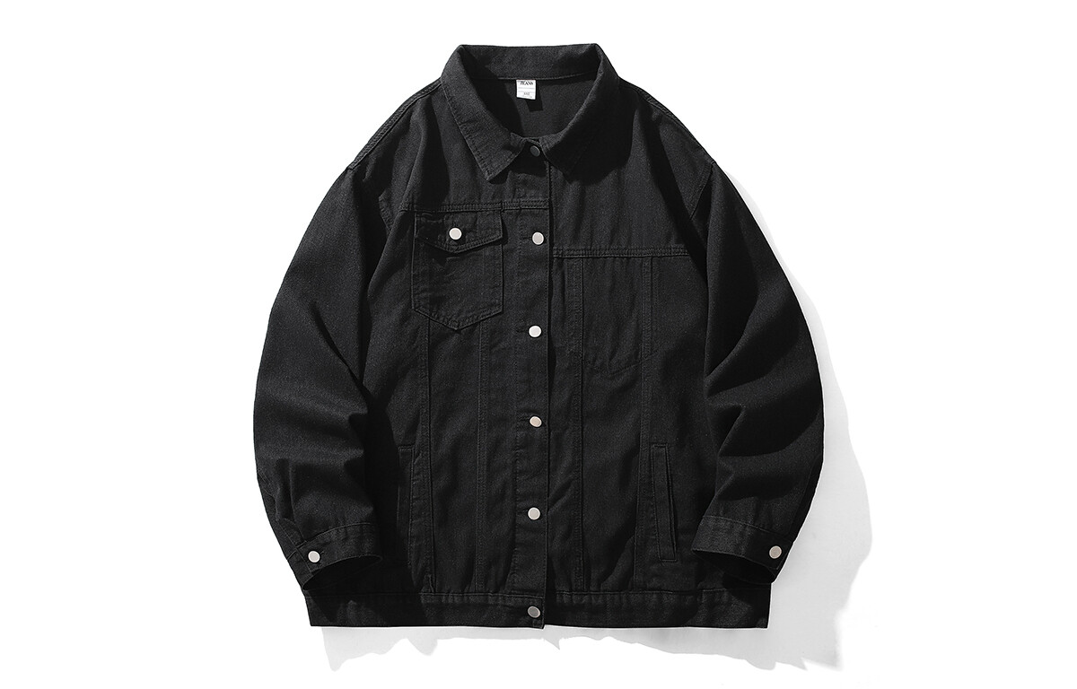 Джинсовая куртка унисекс Eooven, Черный
Джинсовая куртка унисекс Eooven, Черный