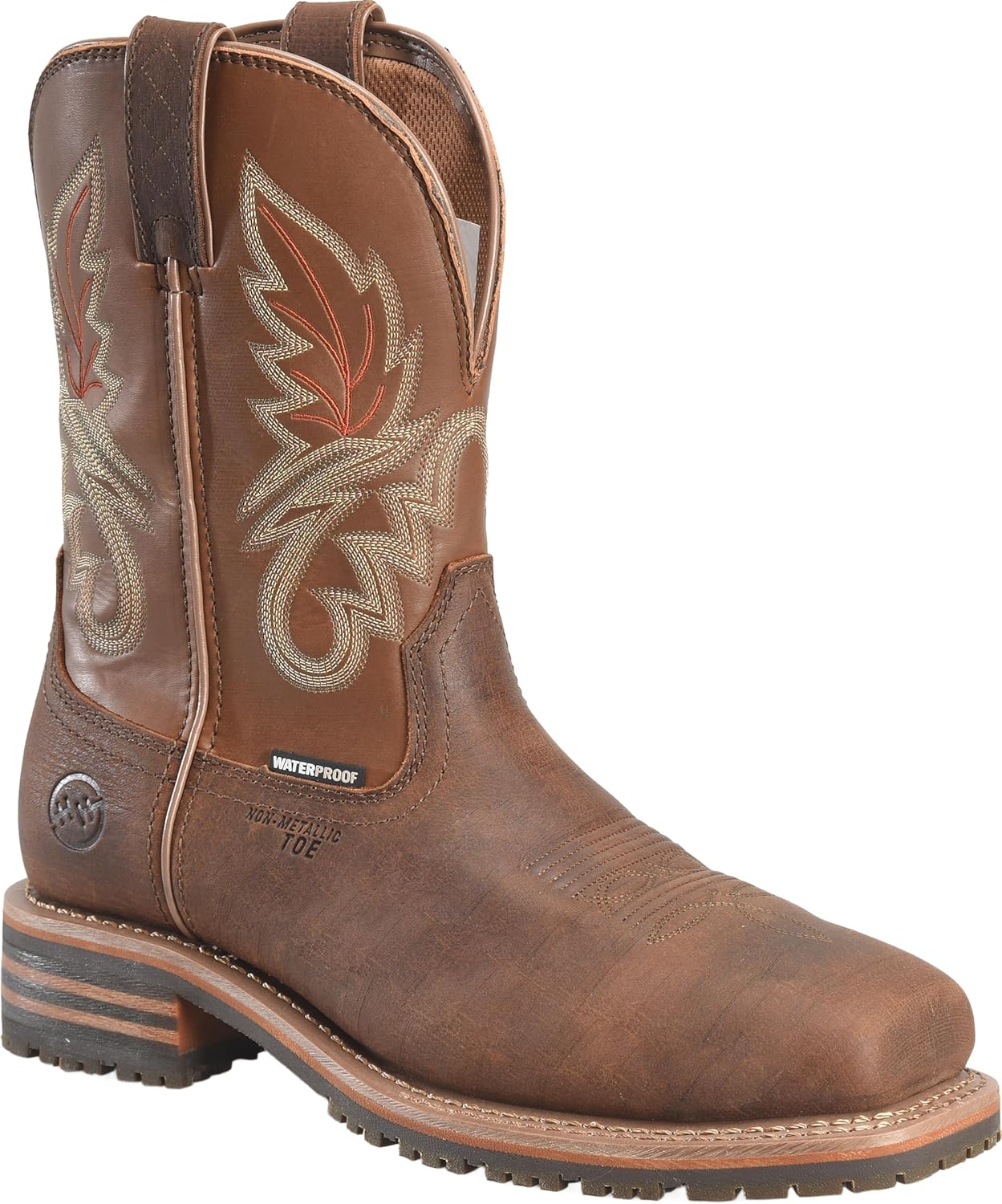 Мужские ботинки DOUBLE-H 10 с квадратным носком, кожаные ботинки для безопасности и комфорта, вестерн стиль, коричневый
Мужские ботинки DOUBLE-H 10 с квадратным носком, кожаные ботинки для безопасности и комфорта, вестерн стиль, коричневый