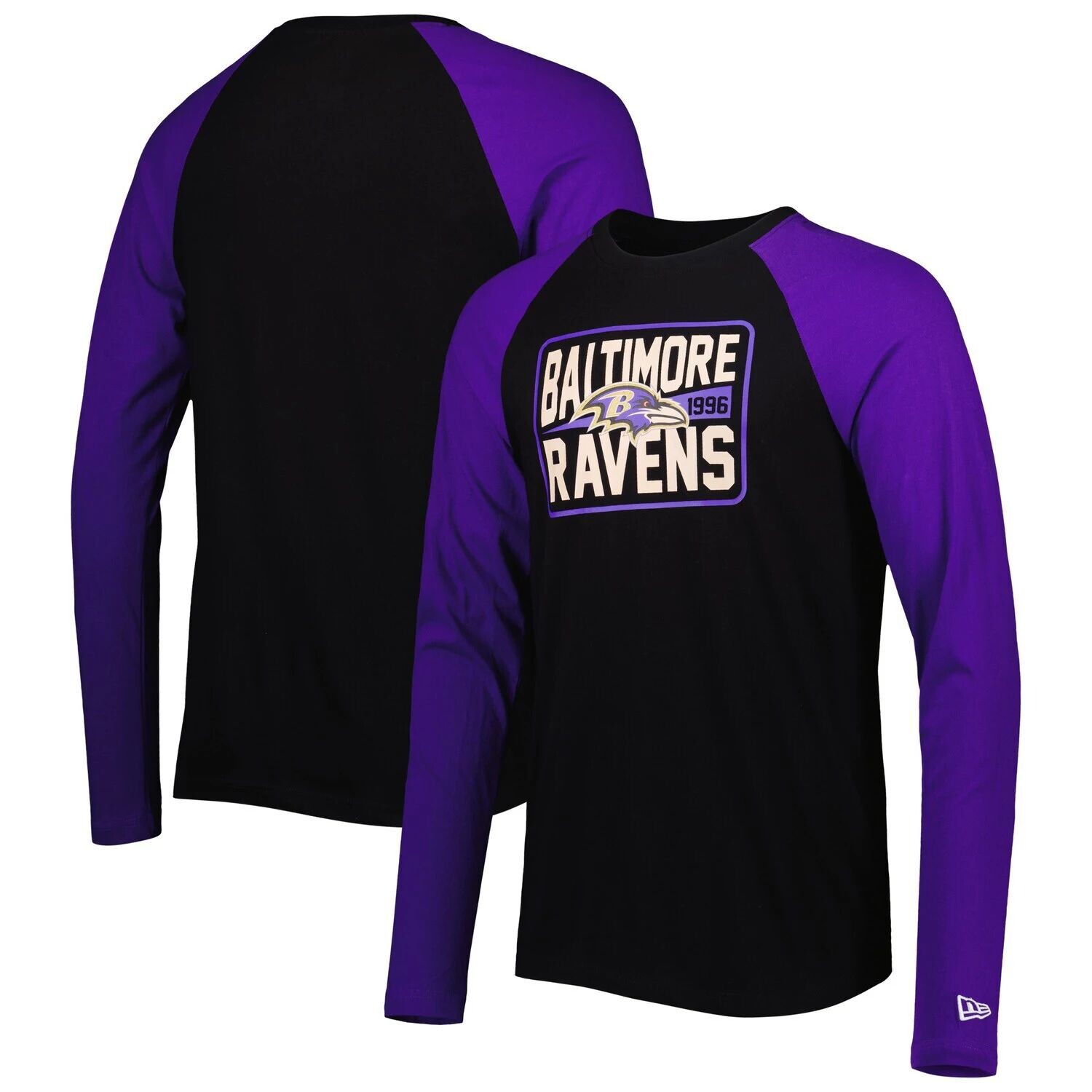 Мужская черная футболка с длинным рукавом реглан Baltimore Ravens Current New Era, Черный, Мужская черная футболка с длинным рукавом реглан Baltimore Ravens Current New Era
Мужская черная футболка с длинным рукавом реглан Baltimore Ravens Current New Era, Черный, Мужская черная футболка с длинным рукавом реглан Baltimore Ravens Current New Era
