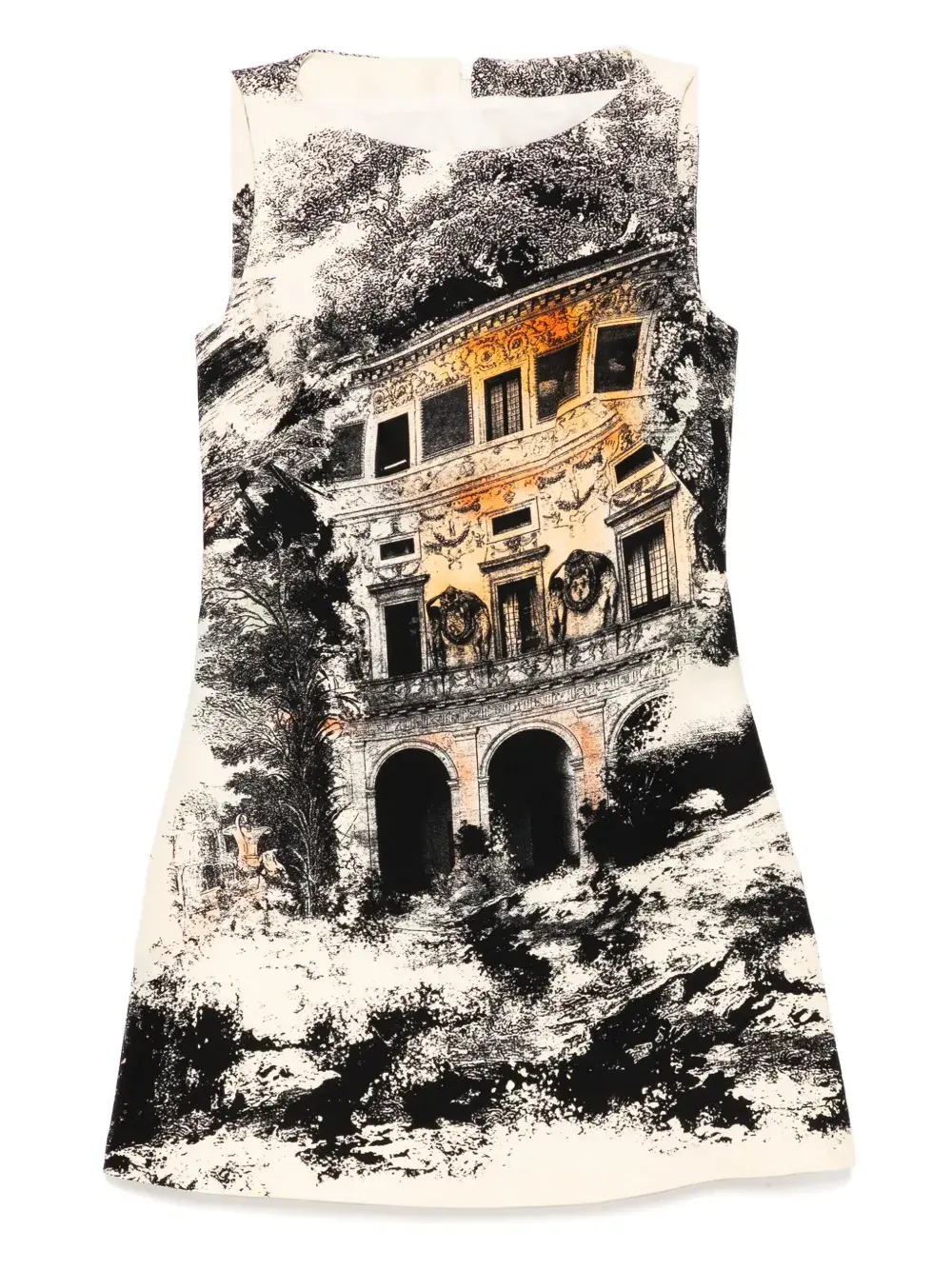 Платье без рукавов с пейзажным принтом Isabel Sanchis, желтый
Платье без рукавов с пейзажным принтом Isabel Sanchis, желтый