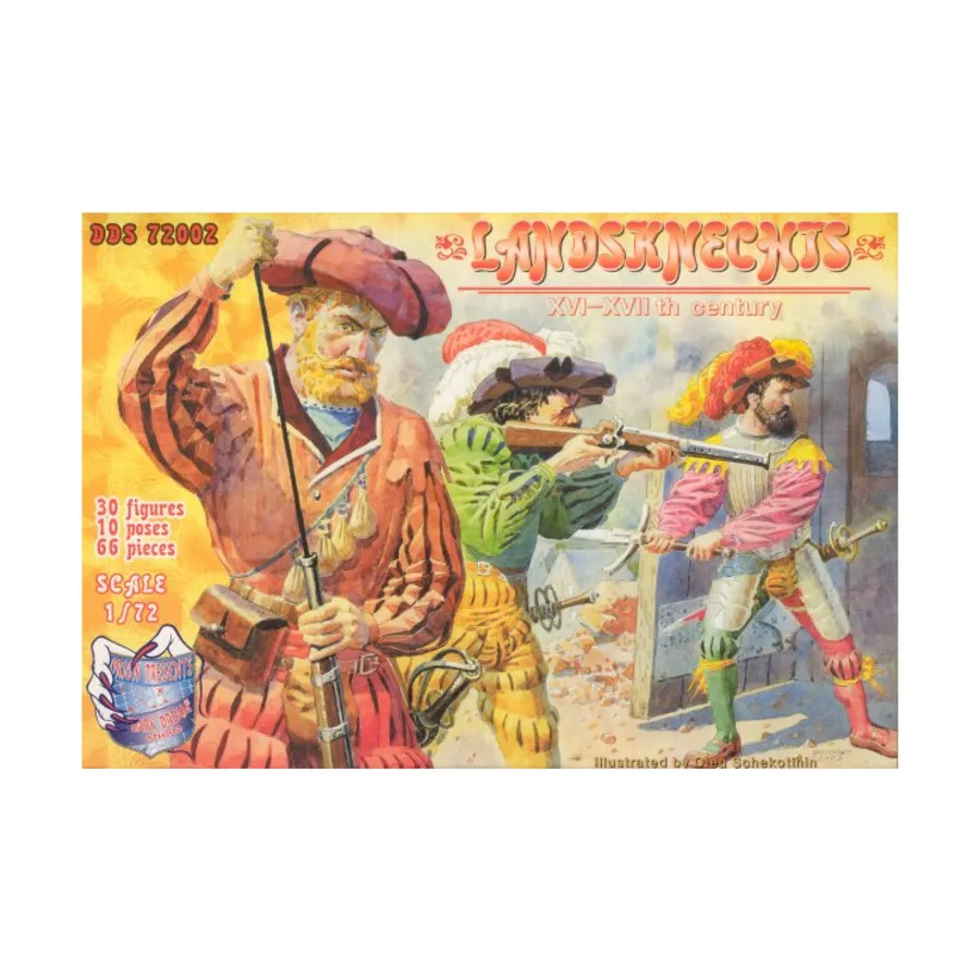 Ландскнехты, пикинеры XVI-XVII веков., Historical Miniatures - Napoleonic (54mm) (Dark Dream Studio)
Ландскнехты, пикинеры XVI-XVII веков., Historical Miniatures - Napoleonic (54mm) (Dark Dream Studio)