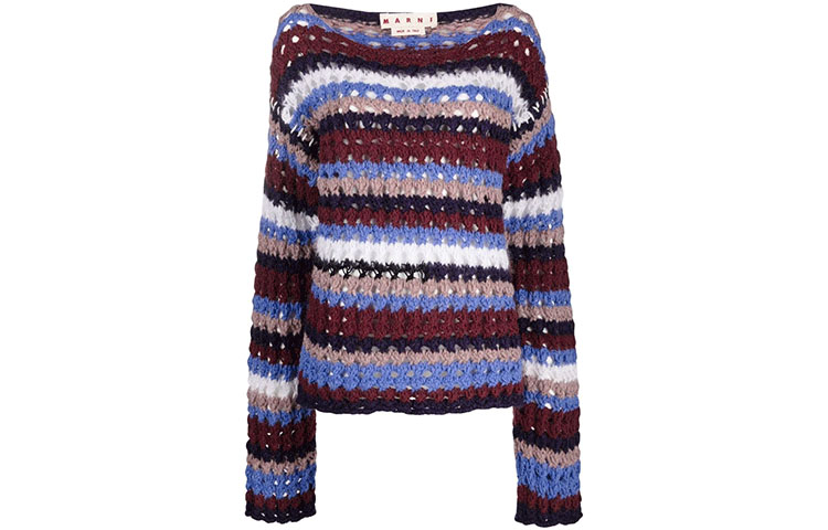 MARNI Свитер Loose Fit женский фиолетовый
MARNI Свитер Loose Fit женский фиолетовый