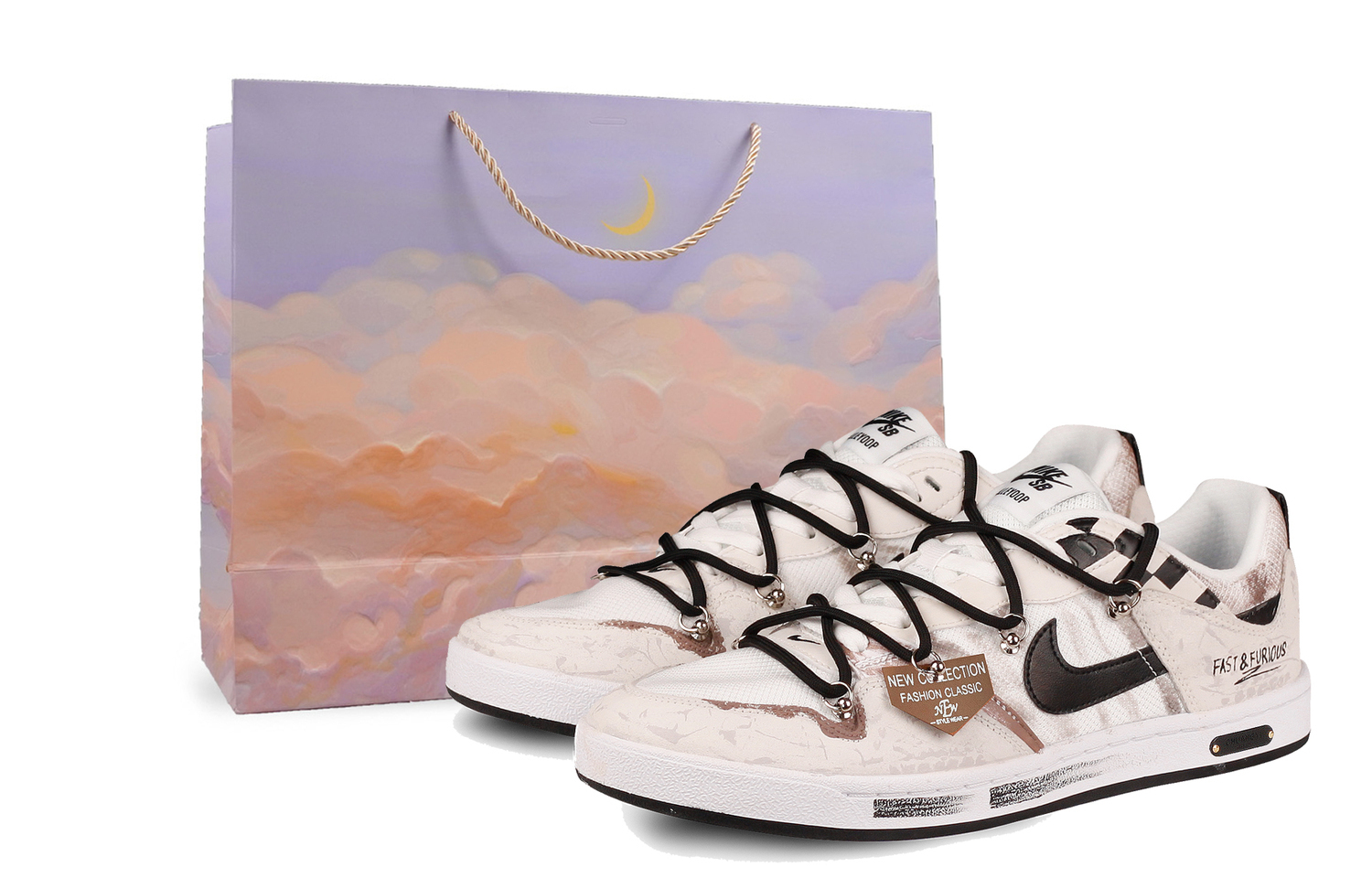 Nike SB Alleyoop Антискользящие Износостойкие Низкие Кроссовки для Скейтбординга Мужские Бежево-Желтые
Nike SB Alleyoop Антискользящие Износостойкие Низкие Кроссовки для Скейтбординга Мужские Бежево-Желтые