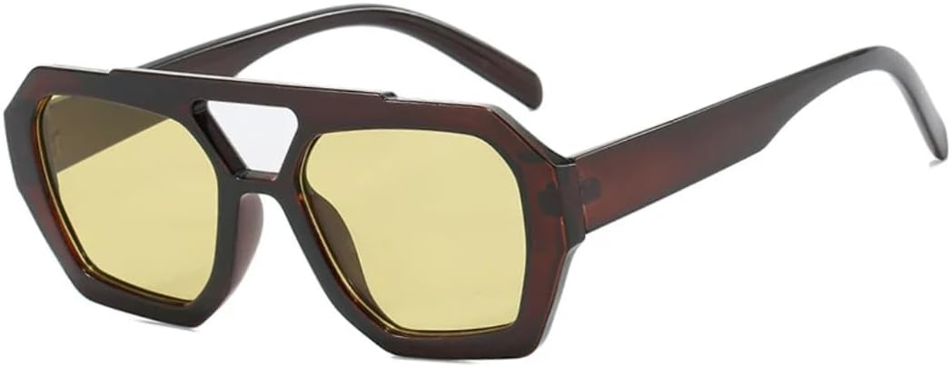 Солнцезащитные очки с защитой UV400 | Двойные перемычки, леопардовый коричневый градиент | для женщин и мужчин, для занятий спортом на открытом воздухе и вождения DSVIGF, Brown Yellow
Солнцезащитные очки с защитой UV400 | Двойные перемычки, леопардовый коричневый градиент | для женщин и мужчин, для занятий спортом на открытом воздухе и вождения DSVIGF, Brown Yellow