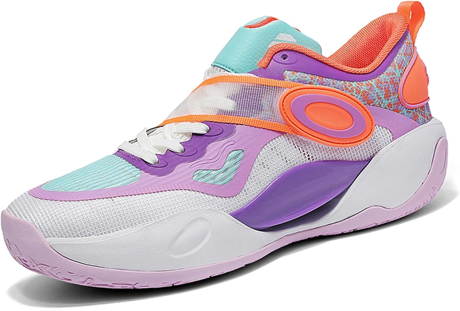 Мужские баскетбольные кроссовки с амортизацией и дышащей сеткой Qaoterod, фиолетовый
Мужские баскетбольные кроссовки с амортизацией и дышащей сеткой Qaoterod, фиолетовый