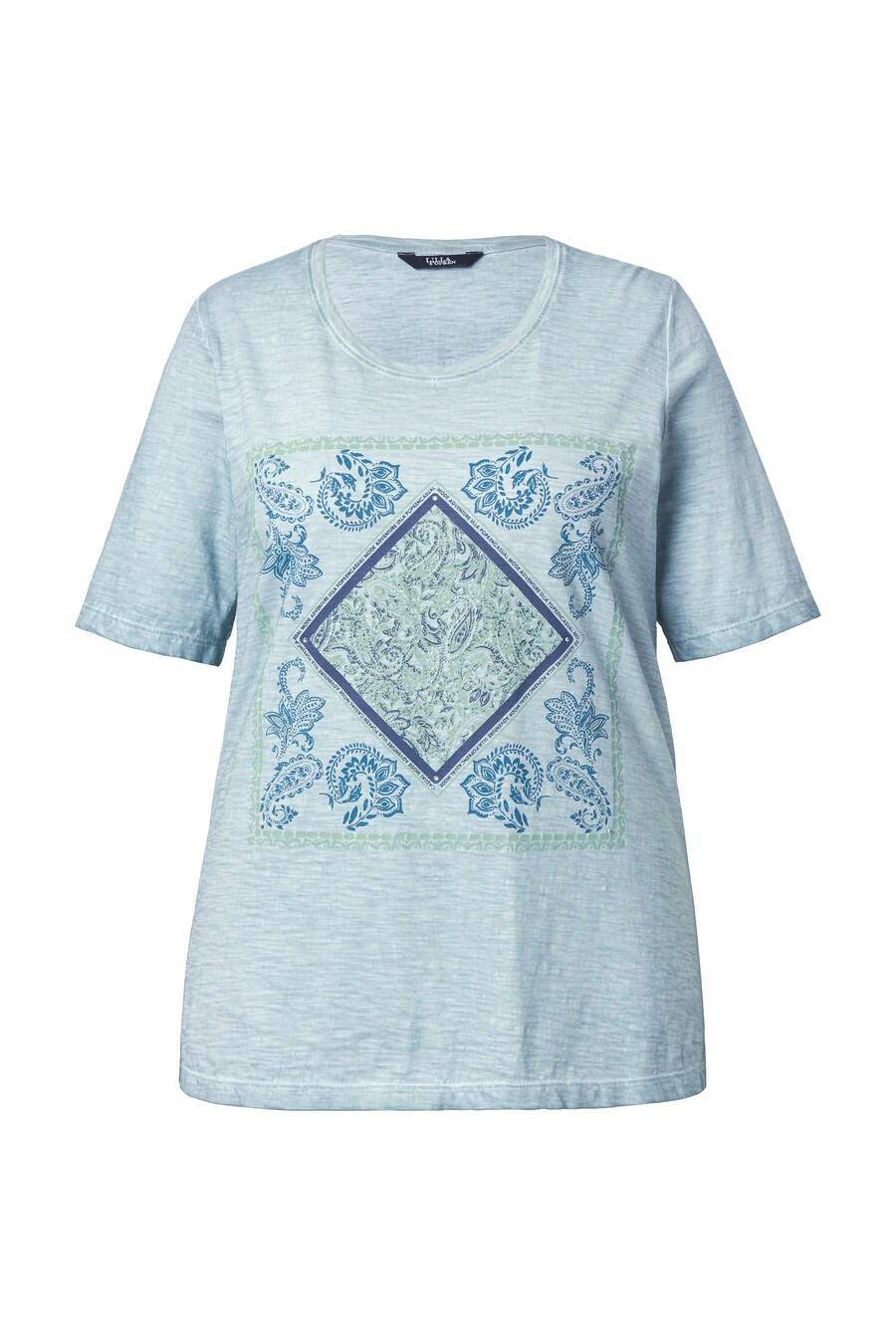 Рубашка Ulla Popken, синий/голубой
Рубашка Ulla Popken, синий/голубой