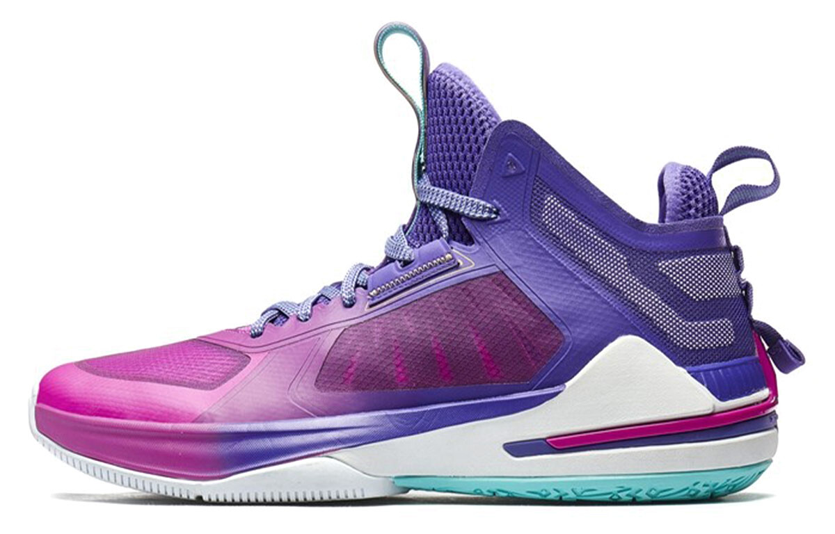 Баскетбольные кроссовки мужские высокие темно-фиолетовые Xtep 
Баскетбольные кроссовки мужские высокие темно-фиолетовые Xtep