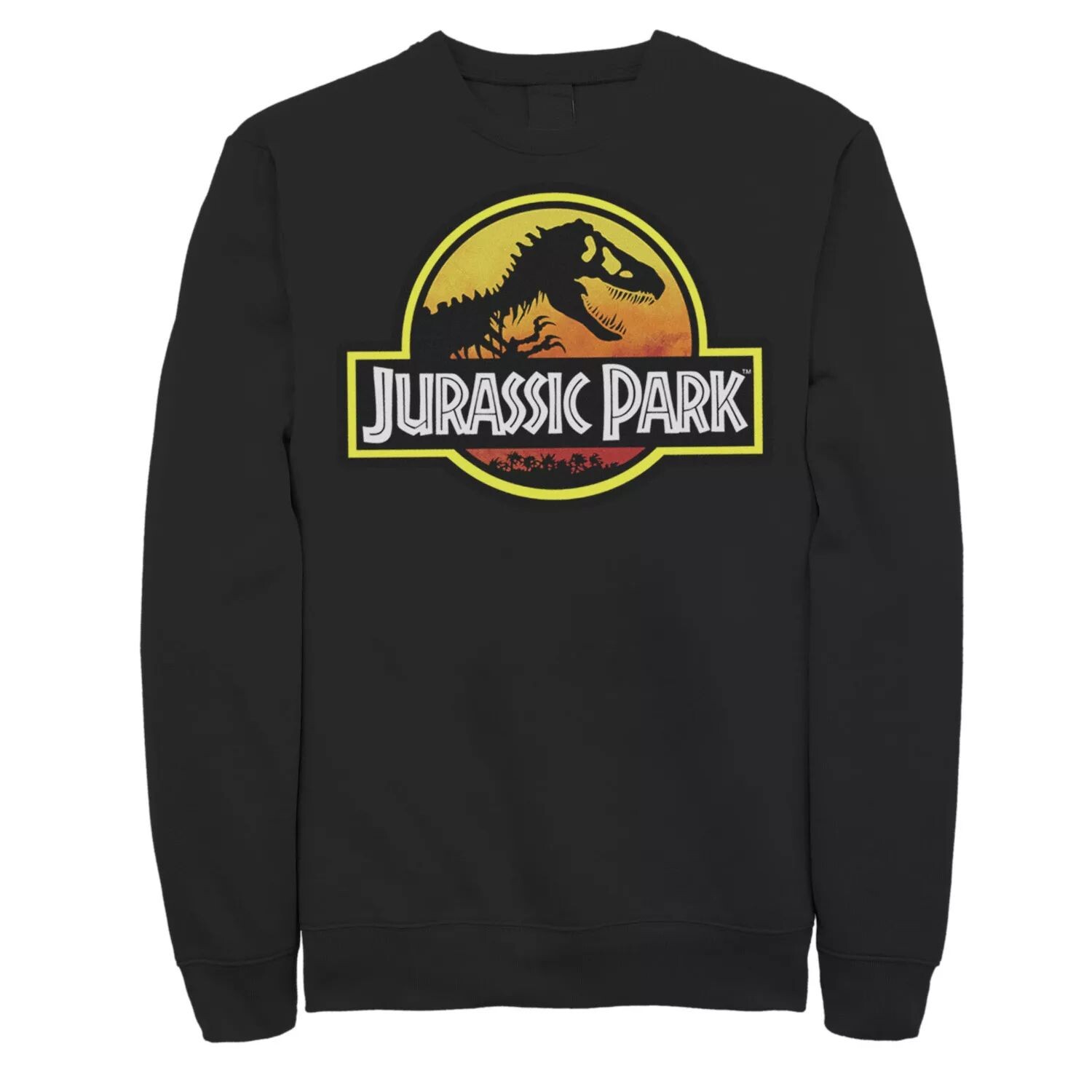 Мужской пуловер с логотипом Jurassic Park Sunset Licensed Character, черный
Мужской пуловер с логотипом Jurassic Park Sunset Licensed Character, черный
