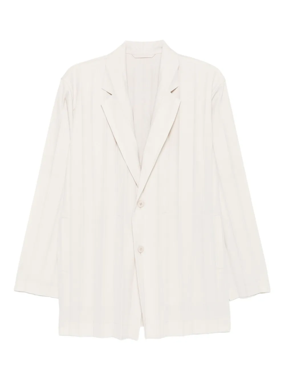 Полосатый блейзер Homme Plissé Issey Miyake, нейтральный
Полосатый блейзер Homme Plissé Issey Miyake, нейтральный