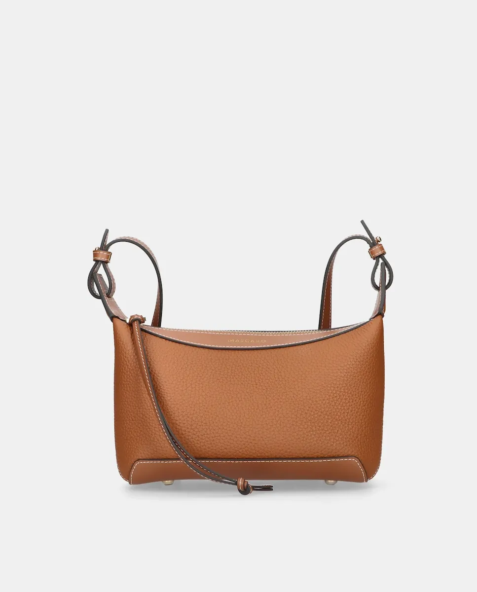 Маленькая женская кожаная сумка через плечо Mascaró, коричневый
Маленькая женская кожаная сумка через плечо Mascaró, коричневый