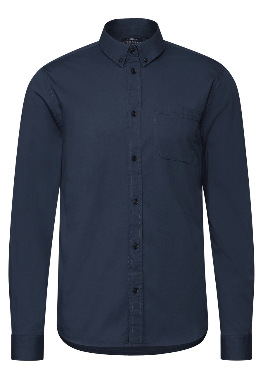 Рубашка обычного кроя на пуговицах Street One MEN, синий
Рубашка обычного кроя на пуговицах Street One MEN, синий