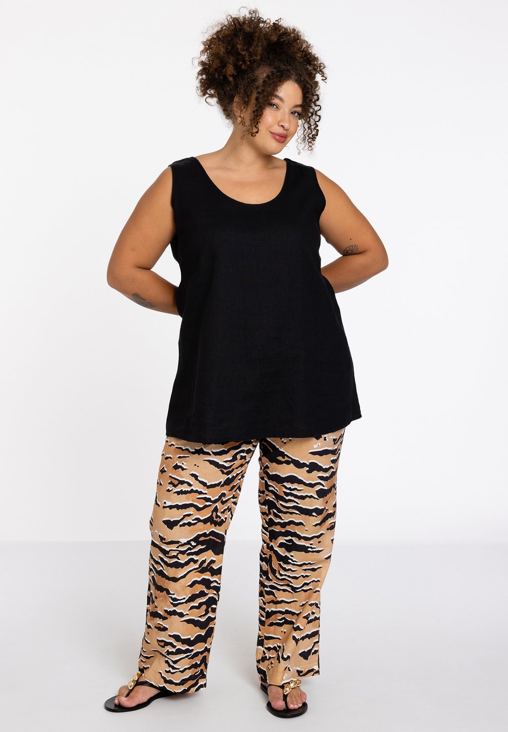 Брюки PRINT YOEK, бежевый
Брюки PRINT YOEK, бежевый