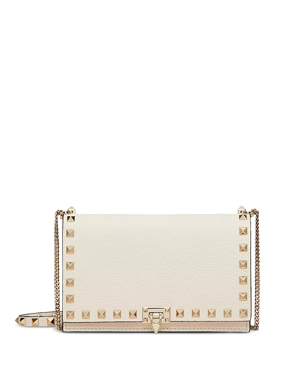 Миниатюрная сумка через плечо Rockstud Valentino Garavani, белый
Миниатюрная сумка через плечо Rockstud Valentino Garavani, белый