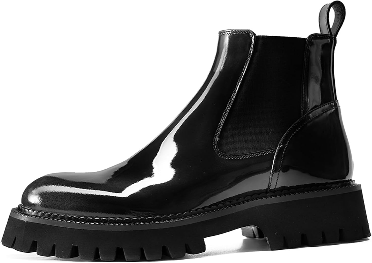 Мужские лакированные ботинки челси WinDhana - ботильоны с гладким носком и широкими эластичными вставками Commando Cole 573-A01, серый
Мужские лакированные ботинки челси WinDhana - ботильоны с гладким носком и широкими эластичными вставками Commando Cole 573-A01, серый