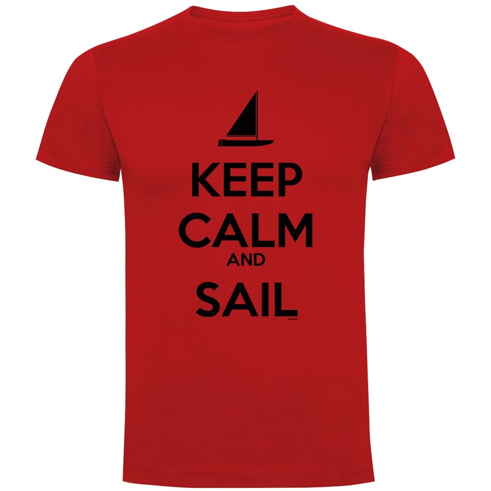 Футболка Kruskis Keep Calm And Sail, красный 
Футболка Kruskis Keep Calm And Sail, красный