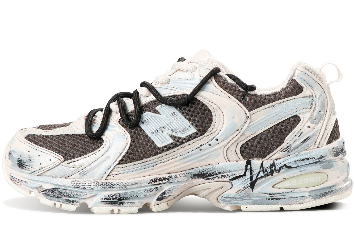 Кроссовки New Balance NB 530, бежевый/синий/черный
Кроссовки New Balance NB 530, бежевый/синий/черный