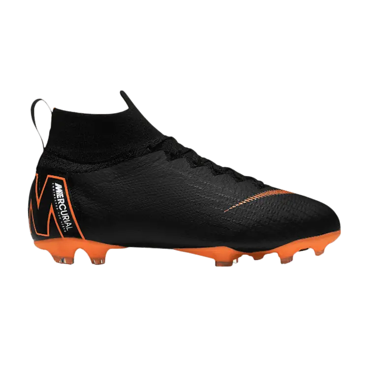 Кроссовки Mercurial Superfly 6 Elite FG GS 'Black Total Orange', черный
Кроссовки Mercurial Superfly 6 Elite FG GS 'Black Total Orange', черный