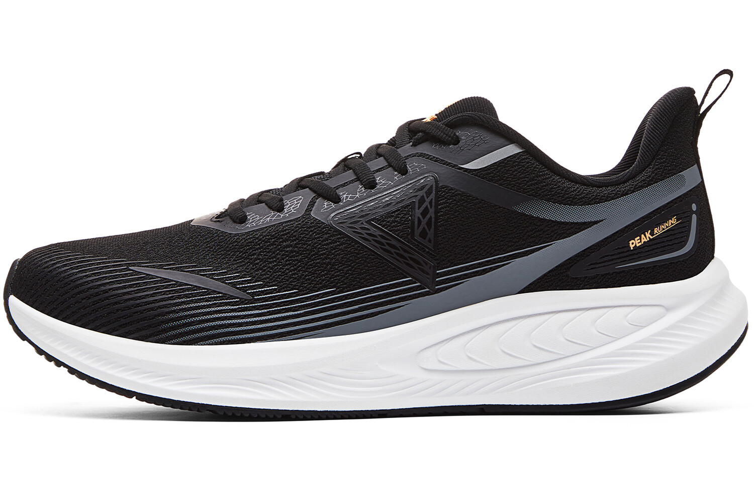 Кроссовки мужские низкие черные большие белые Peak
Кроссовки мужские низкие черные большие белые Peak