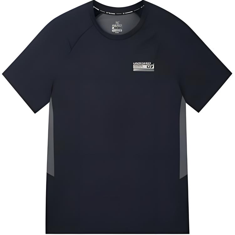 361° Футболка мужская Pure Black с круглым вырезом, умеренно прямой крой
361° Футболка мужская Pure Black с круглым вырезом, умеренно прямой крой