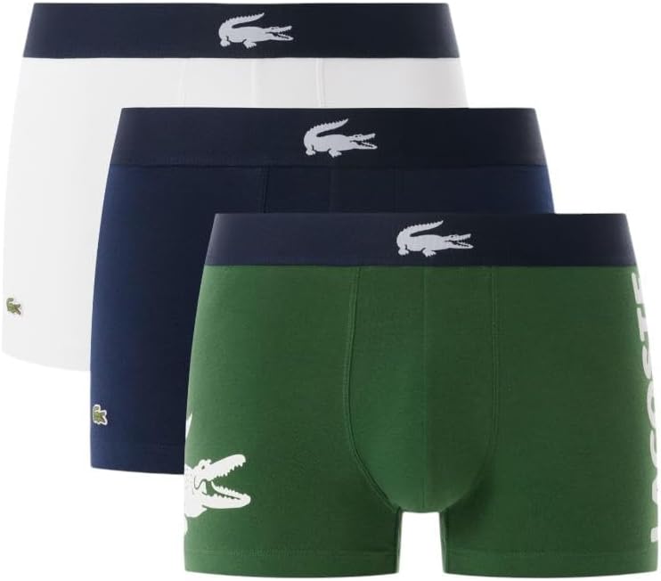 Мужские трусы-боксеры Lacoste из хлопкового джерси с длинными рукавами, 3 шт., Dusty Olive/Navy Blue/White
Мужские трусы-боксеры Lacoste из хлопкового джерси с длинными рукавами, 3 шт., Dusty Olive/Navy Blue/White