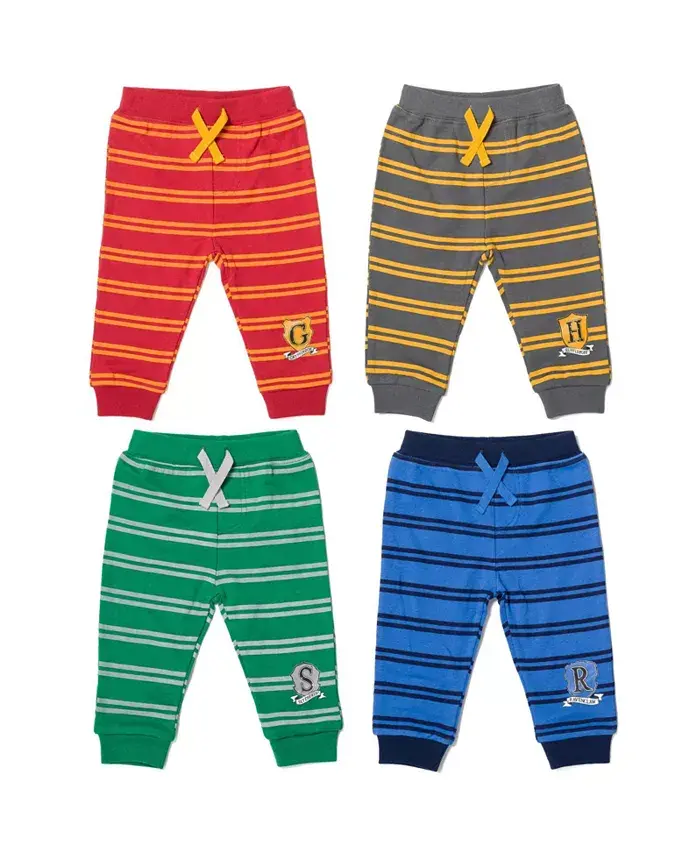 Детские спортивные штаны для мальчиков Baby Hufflepuff Slytherin Ravenclaw, комплект из 4 штук, для новорожденных Harry Potter, мультиколор
Детские спортивные штаны для мальчиков Baby Hufflepuff Slytherin Ravenclaw, комплект из 4 штук, для новорожденных Harry Potter, мультиколор