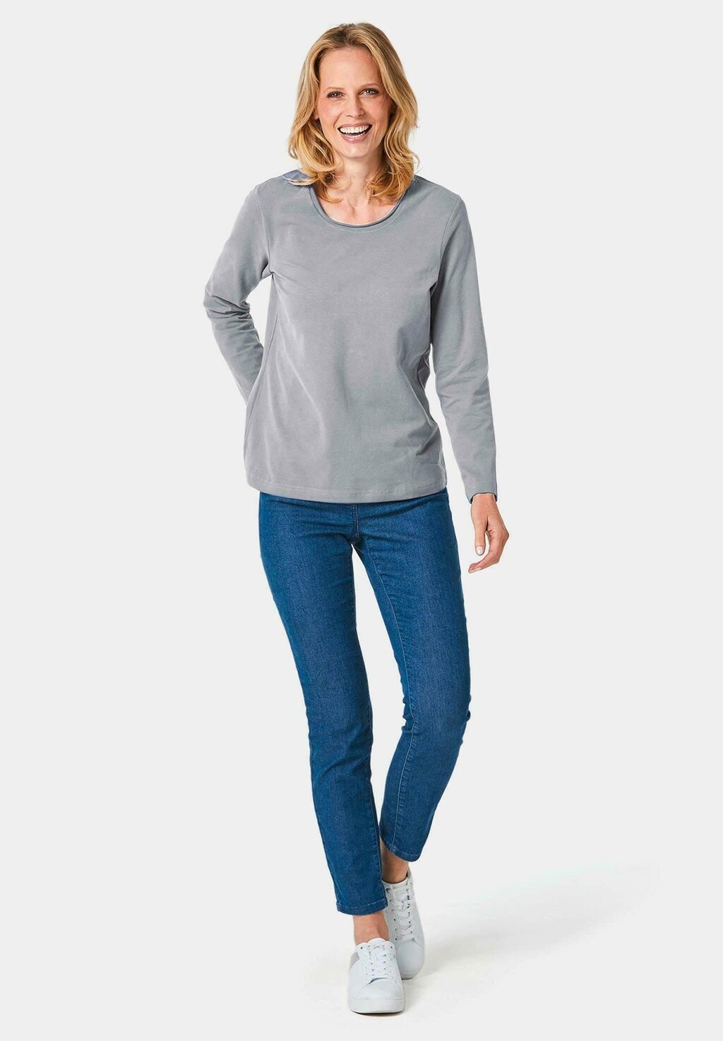 Топ с длинными рукавами GOLDNER, серебристый
Топ с длинными рукавами GOLDNER, серебристый