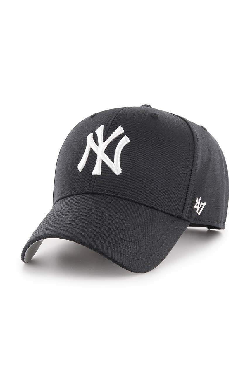 Фирменная кепка 47 с козырьком с добавлением хлопка MLB New York Yankees 47 Brand, черный
Фирменная кепка 47 с козырьком с добавлением хлопка MLB New York Yankees 47 Brand, черный