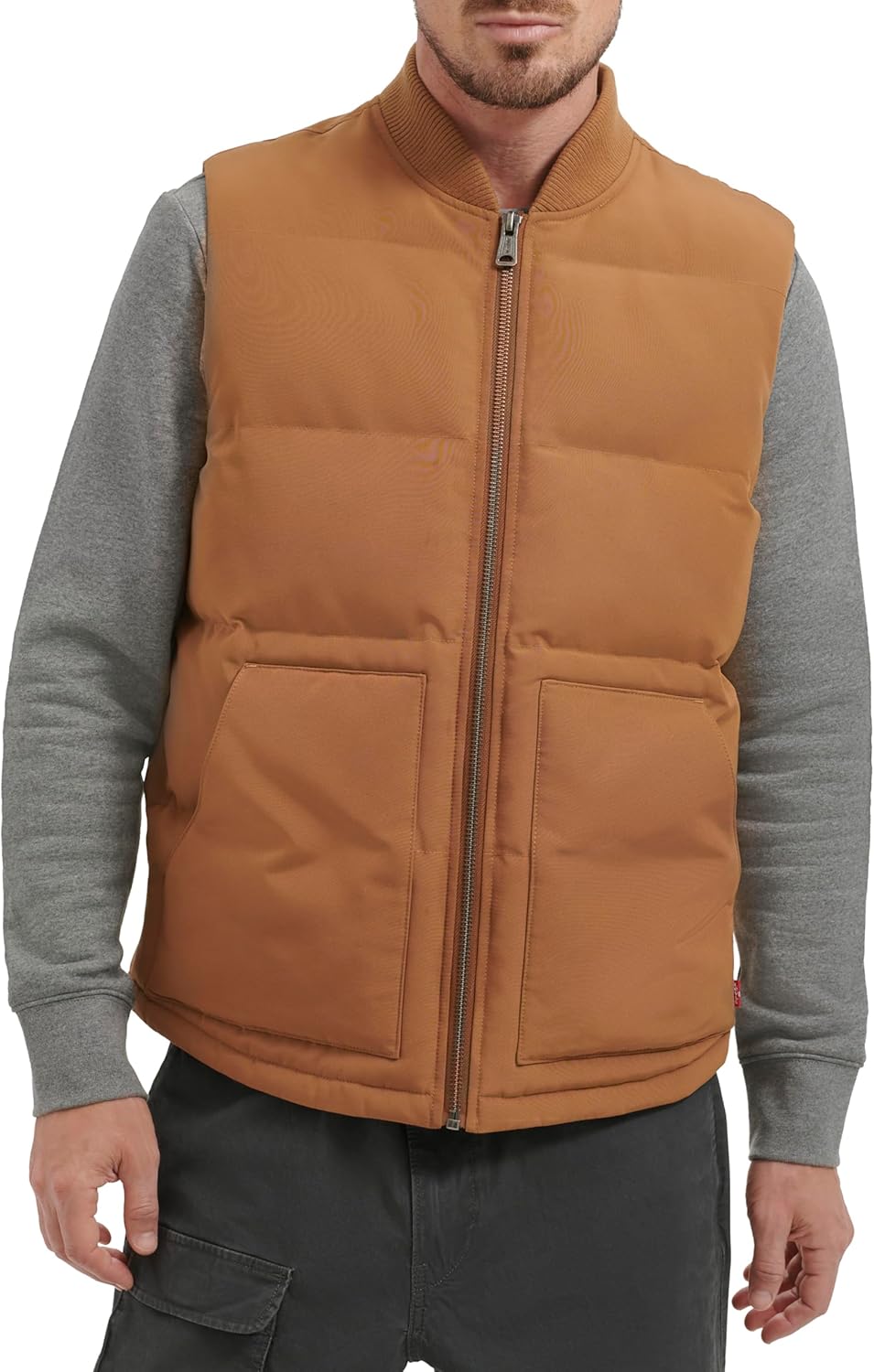 Мужской стеганый жилет Levi's Mens, Worker Brown
Мужской стеганый жилет Levi's Mens, Worker Brown